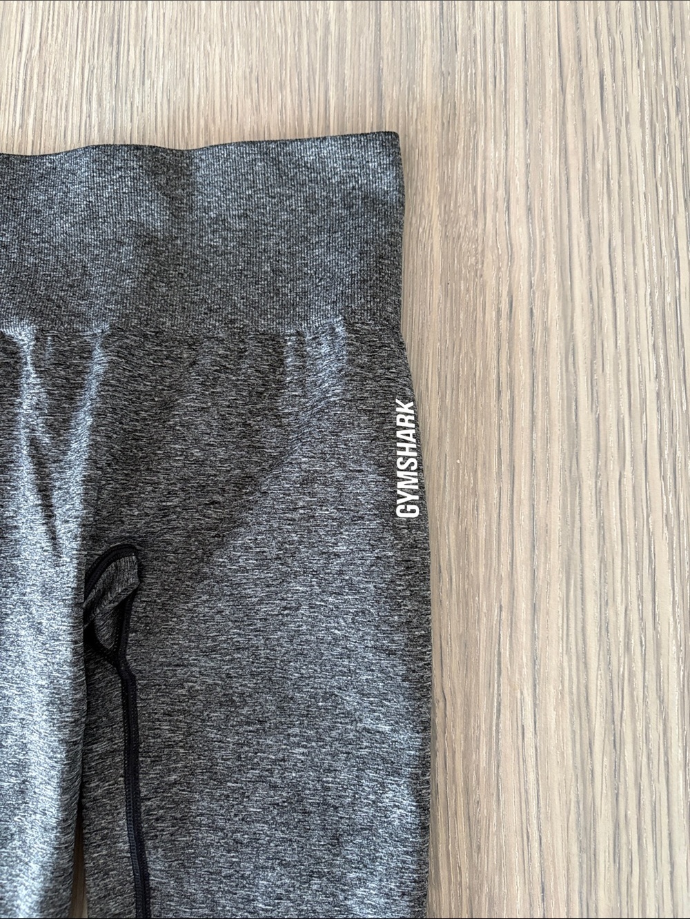Gymshark Vital Seamless Gray Marl Leggings Small High Waisted - Picture 2 of 7